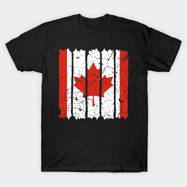 Canadian Flag T-Shirt by Mila46